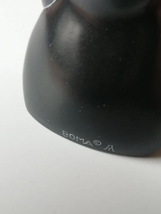 🇨🇦 Vintage Boma Inuit Eskimo Woman Figure Carving - Home Art Collectible - Picture 7 of 11